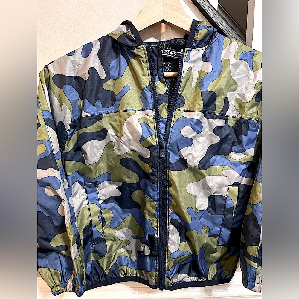 Lands End Boys rain jacket